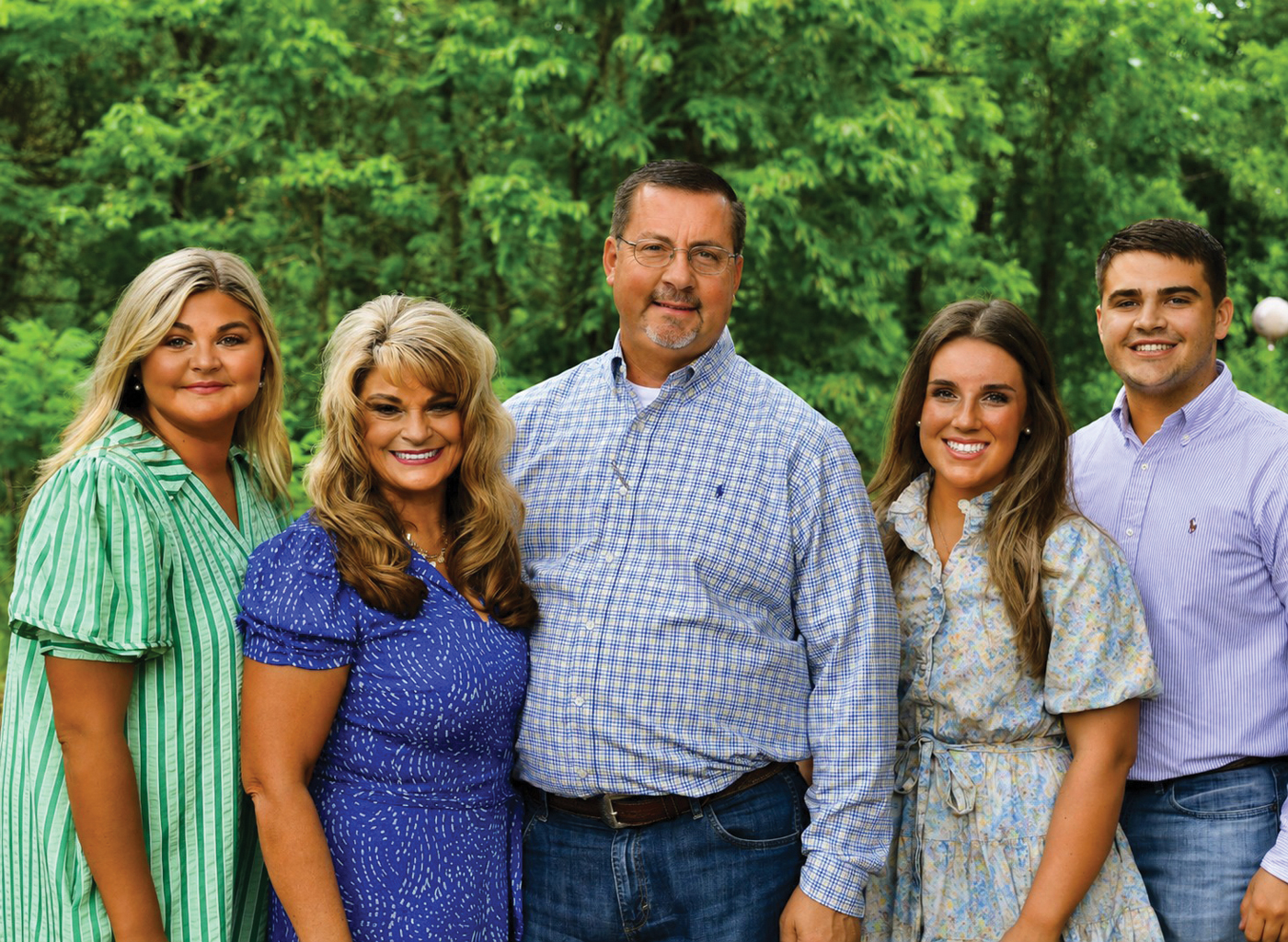 The family behind Log Land Farms in Muldrow, Oklahoma